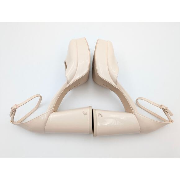 Circus by Sam Edelman Rosa Ankle-Strap Platform Pumps Vanilla Women's Size US9 - Picture 7 of 11